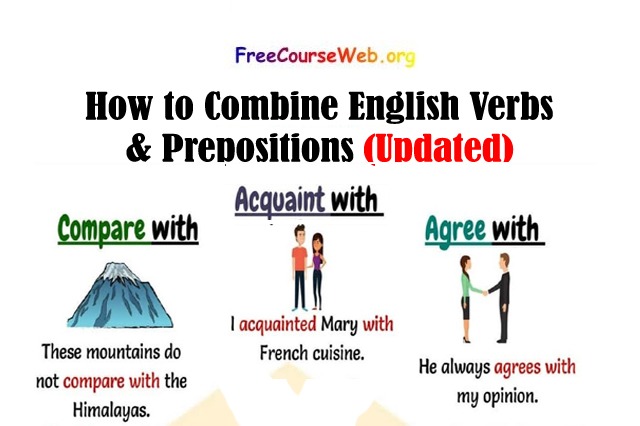 How to Combine English Verbs & Prepositions